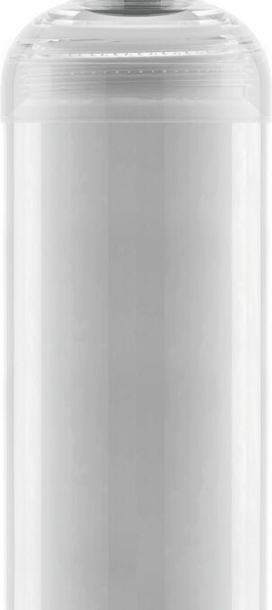 Trinkflasche Feel Transparent [0.6 L]. inkl. 1-farbigen Druck