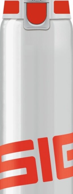 Trinkflasche Total Clear ONE Red [0.75 L]. inkl. 1-farbigen Druck