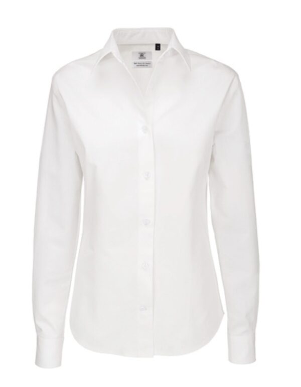 Twill Shirt Sharp Long Sleeve / Women