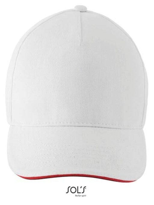 Unisex Contrast Three-Colour Cap Longchamp