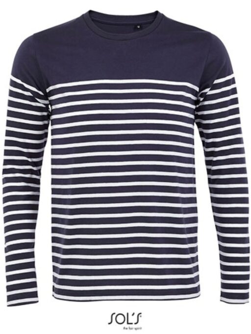 Men´s Long Sleeve Striped T-Shirt Matelot