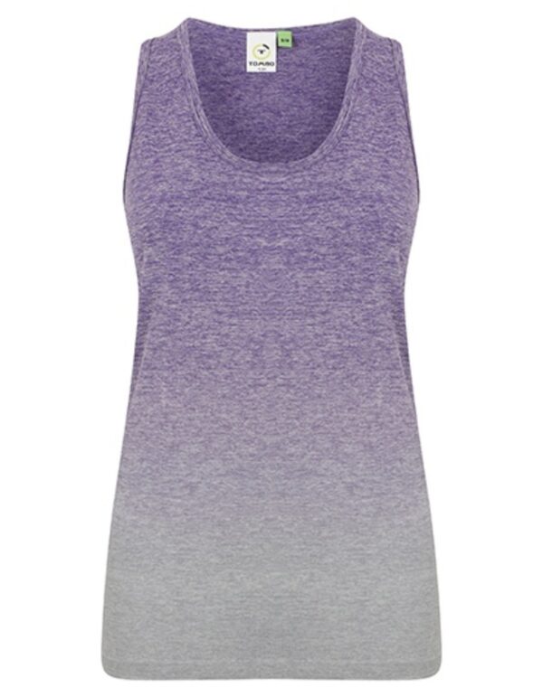 Ladies` Seamless Fade Out Vest