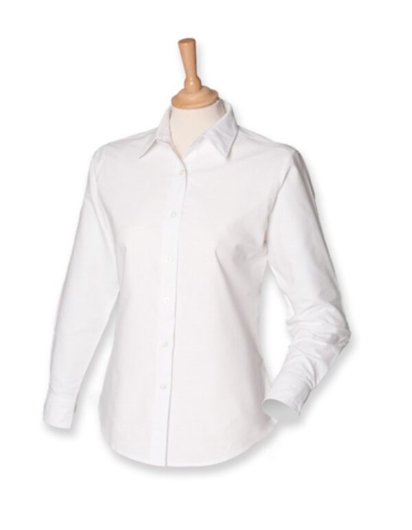 Ladies` Classic Long Sleeved Oxford Shirt