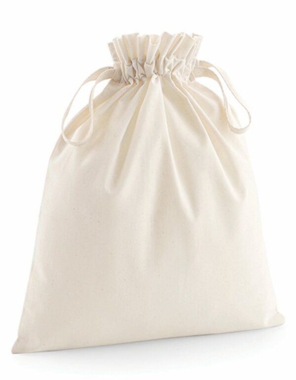 Organic Cotton Draw Cord Bag